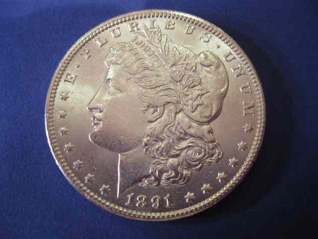 Appraisal: -CC U S Morgan Silver Dollar uncirculated