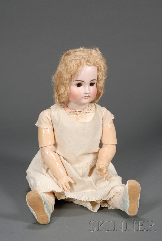 Appraisal: Large Kestner Bisque Child Doll Dorothy impressed with closed mouth