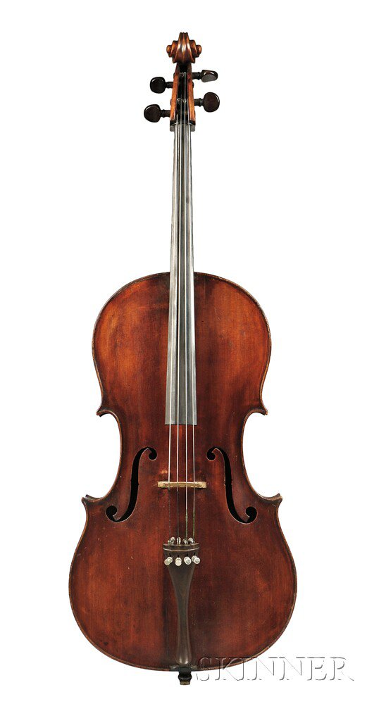 Appraisal: Italian Violoncello Dante Baldoni Buenos Aires labeled DANTE BALDONI JACORO