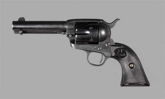 Appraisal: Colt single-action army revolver W C F fitted with a