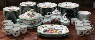 Appraisal: lot of approximately Mottahedeh table service for twelve in the