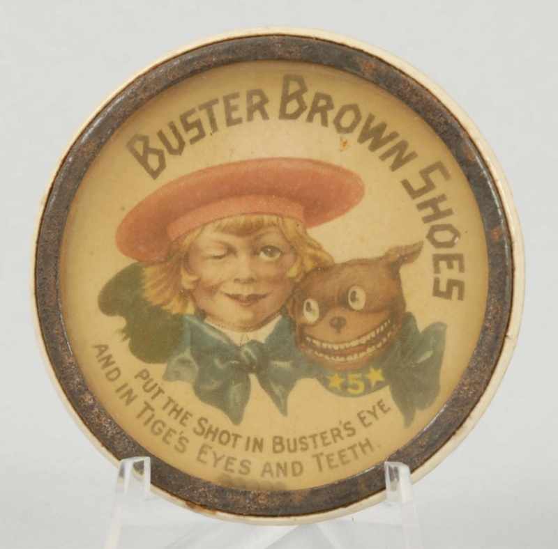 Appraisal: Rare Buster Brown Shoe Dexterity Puzzle Condition Excellent Size -