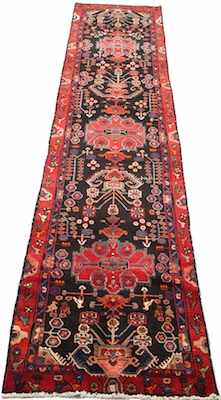 Appraisal: An Old Persian Lilihan Wide Runner Apprx '- x '-