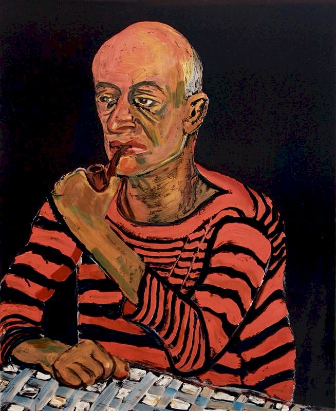 Appraisal: Alice Neel - Alice Neel - John Lithograph Edition of