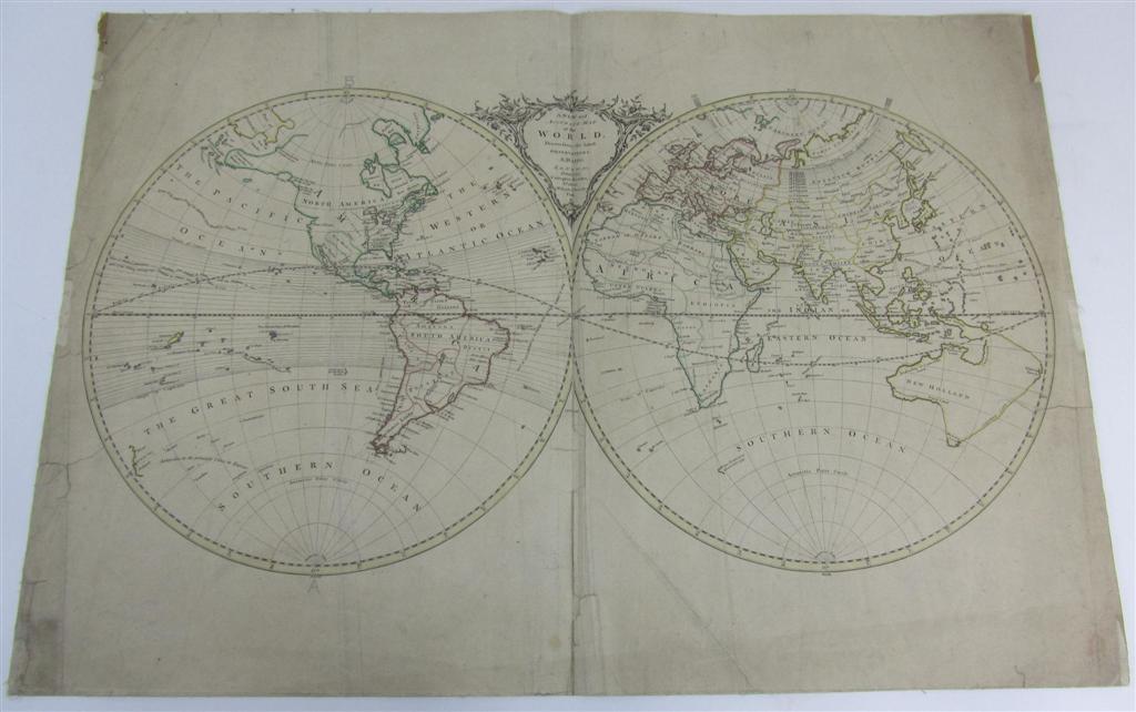 Appraisal: Palairet Jean A new and accurate map of the world