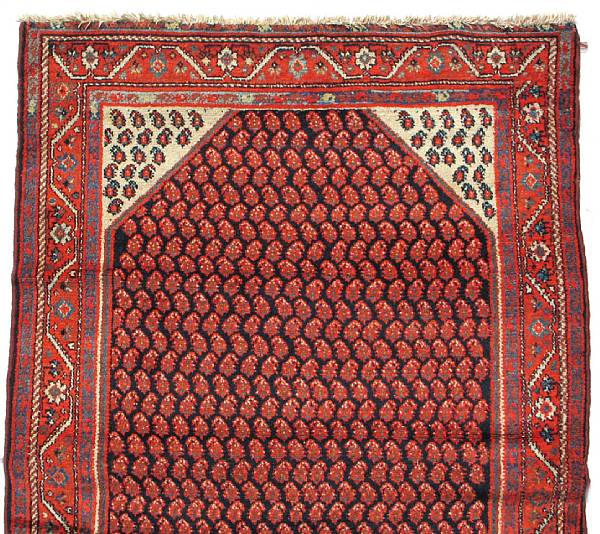 Appraisal: A Hamadan rug size approximately ft in x ft in