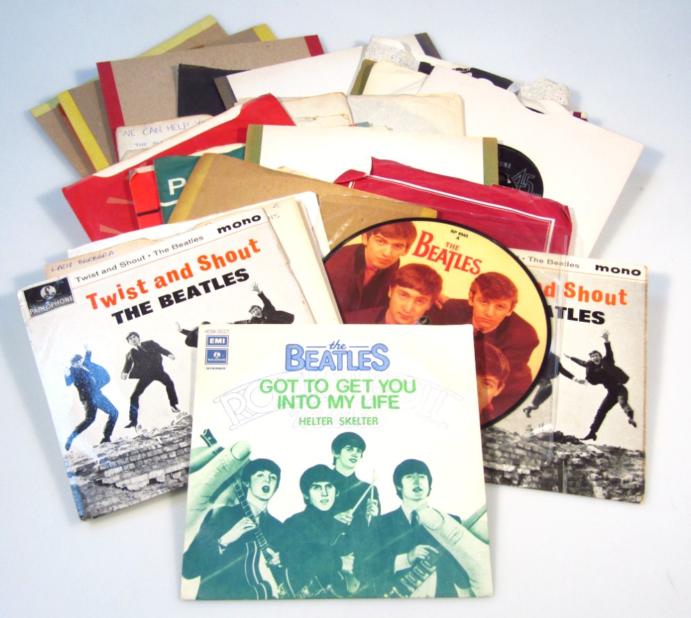 Appraisal: Various records 's etc The Beatles Twist and Shout mono