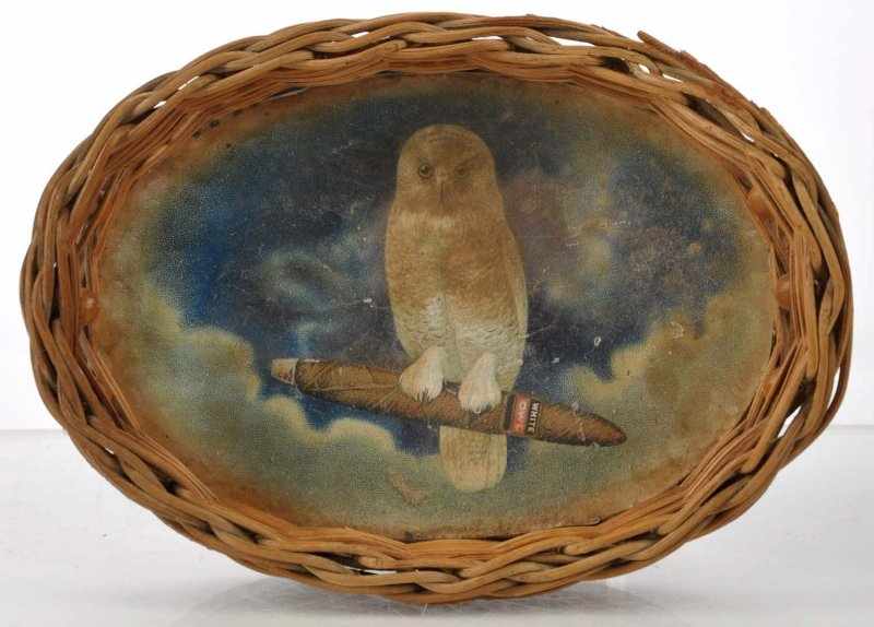 Appraisal: White Owl Brand Tobacco Ashtray Change Receiver Description Nice image