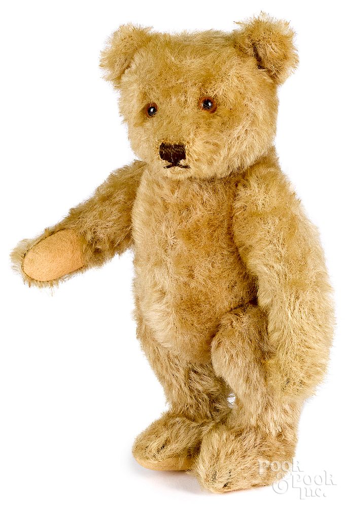 Appraisal: Steiff mohair teddy bear Steiff mohair teddy bear ca 's-