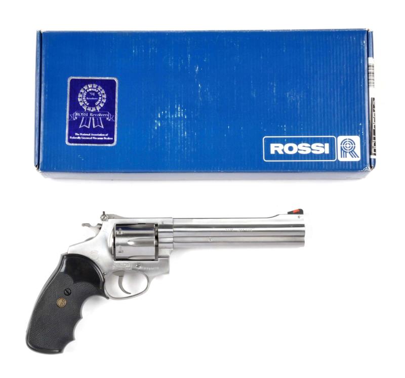 Appraisal: MIB Rossi Model Revolver Serial F Revolver is stainless steel