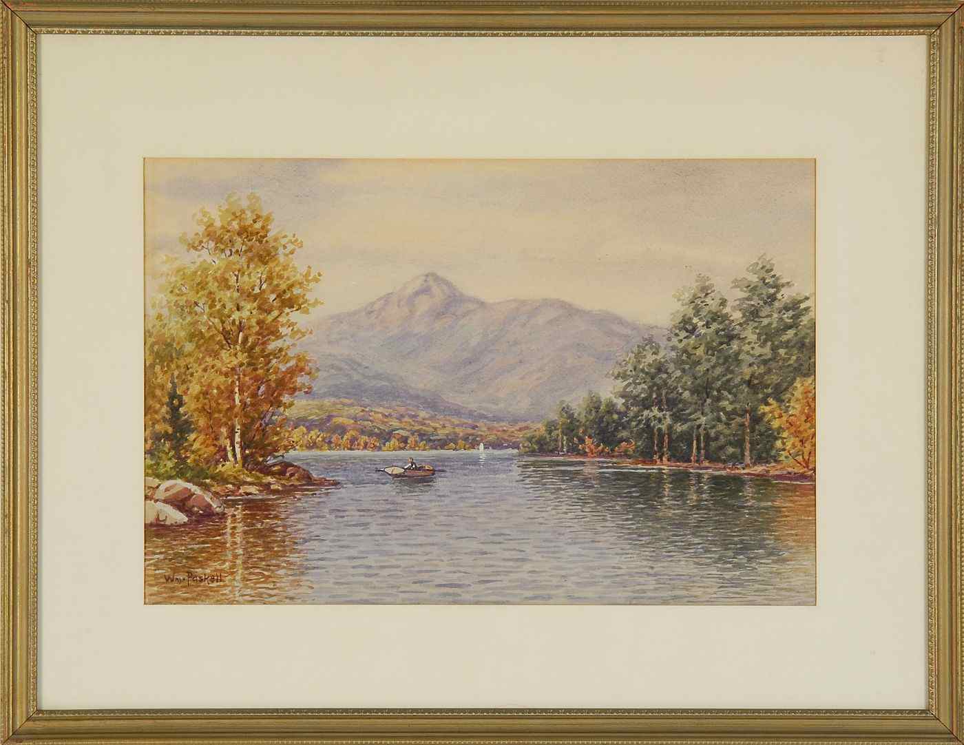 Appraisal: WILLIAM FREDERICK PASKELLAmerican - Mount Chocorua White Mountains New Hampshire