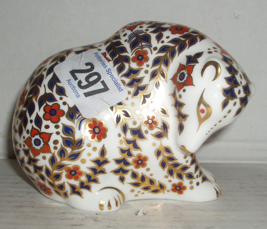 Appraisal: Royal Crown Derby Paperweight Russian Bear Boxed