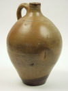 Appraisal: JUG - One gallon stoneware jug ovoid with applied handle