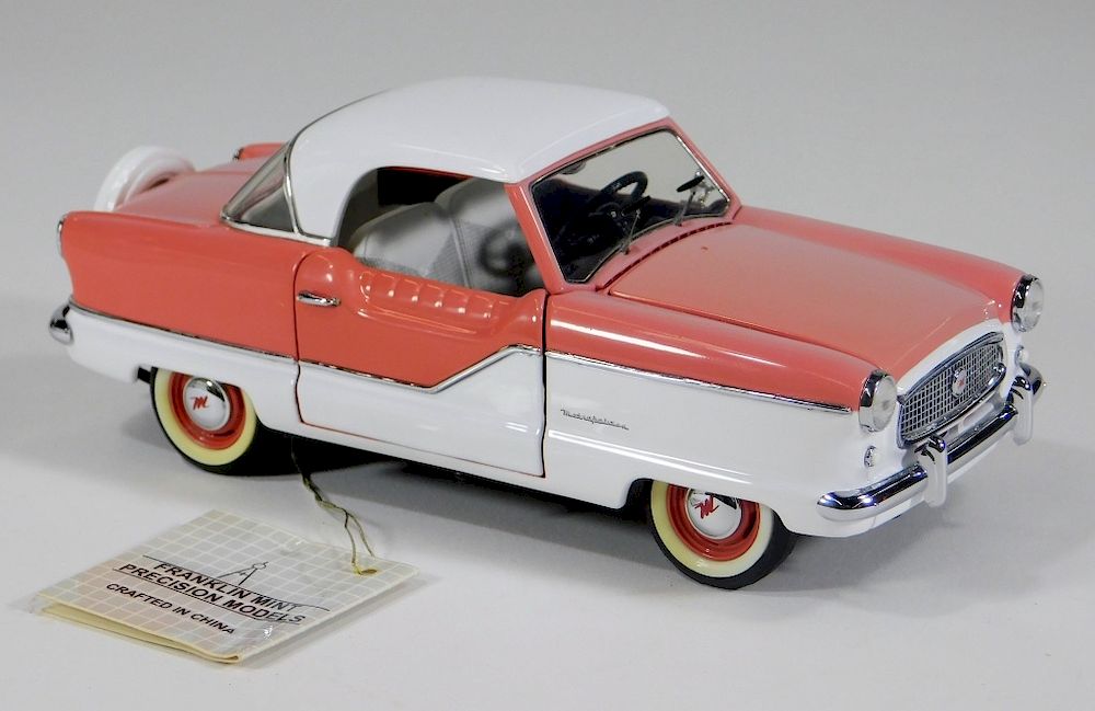 Appraisal: Franklin Mint Nash Metropolitan Diecast Car United States Contemporary scale