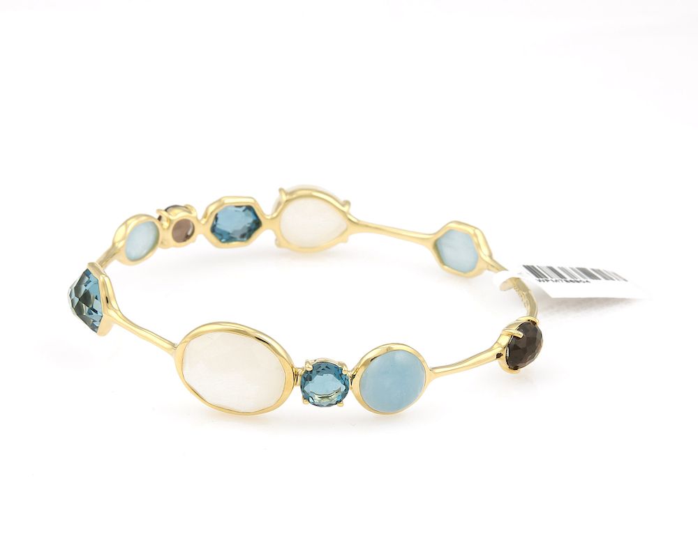 Appraisal: Ippolita Rock Candy Yellow Gold Bangle Bracelet Ippolita Rock Candy