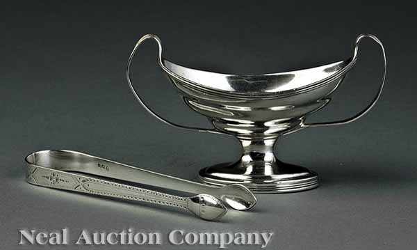 Appraisal: A George III Sterling Silver Master Salt William Abdy London