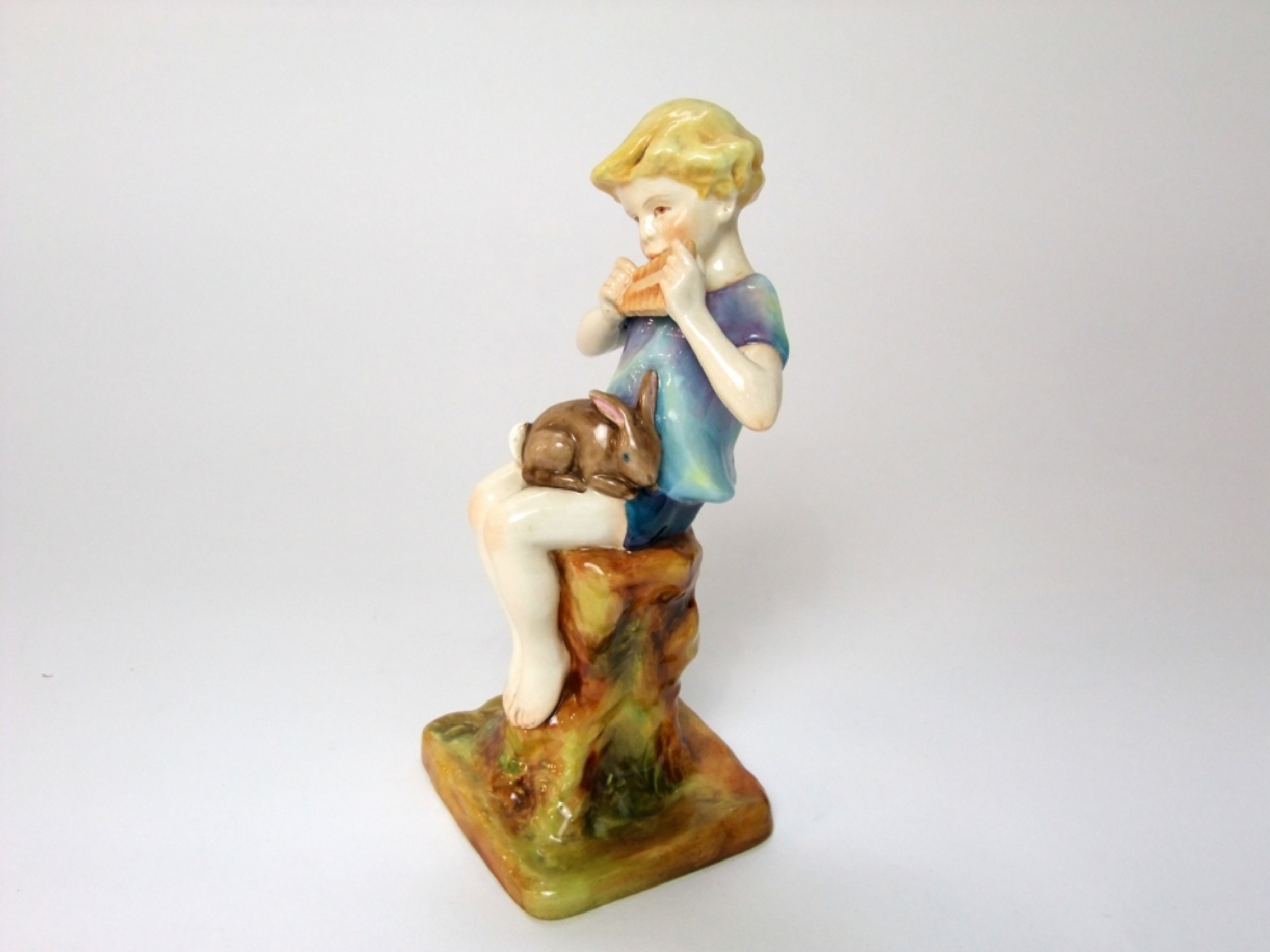 Appraisal: A Royal Worcester figure of Peter Pan modelled by Frederick