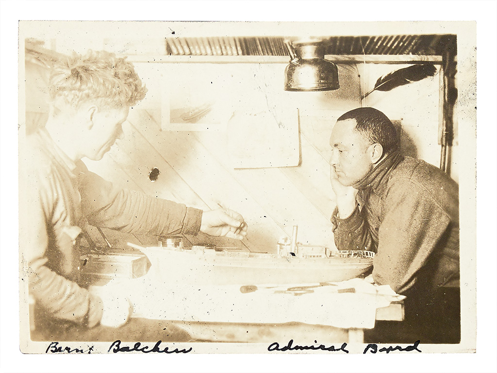 Appraisal: ARCTIC Photo album from Admiral Richard E Byrd's first Antarctic