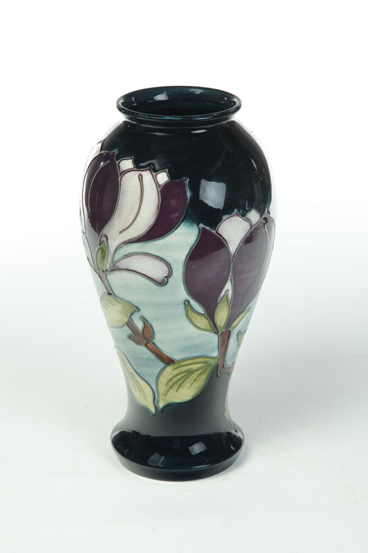 Appraisal: ART POTTERY VASE England late th century stamped for Moorcroft