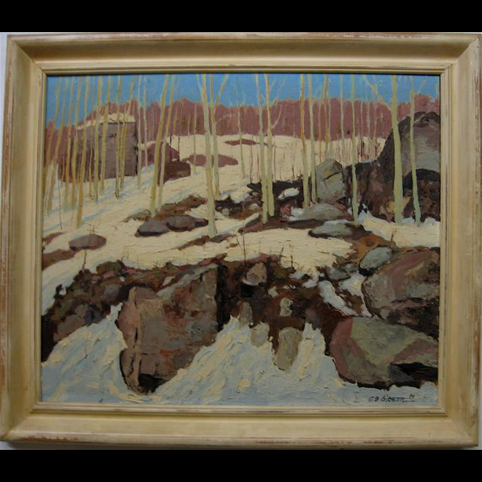 Appraisal: ROCKS AT HALIBURTON GEORGE B GIBSON - CANADIAN OIL ON