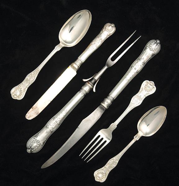 Appraisal: Property of various owners Comprising - in table forks -