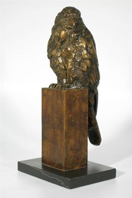 Appraisal: Sally Arnup b A Kestral Signed and numbered Bronze with