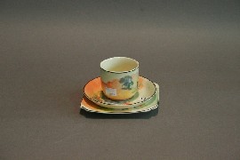 Appraisal: A Royal Doulton 'Pan' cup saucer and plate