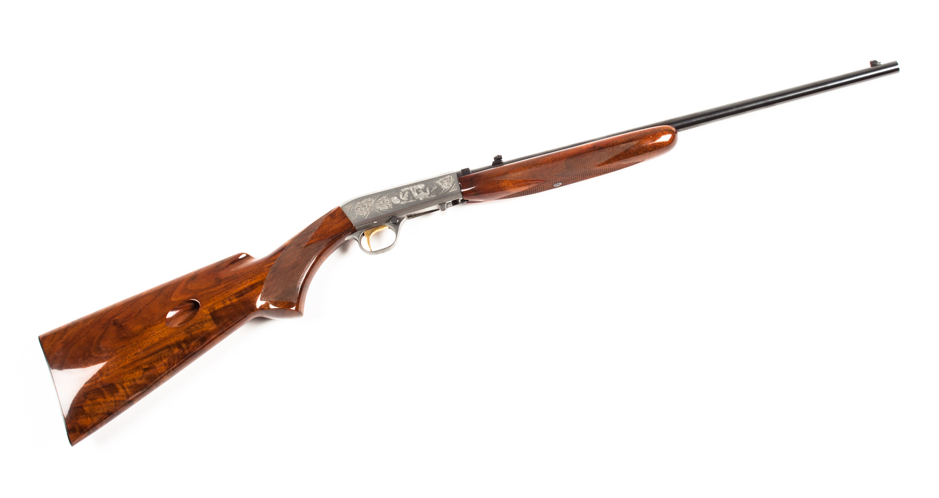 Appraisal: Browning Fabrique Nationale LR caliber rifle semi-automatic action Grade II