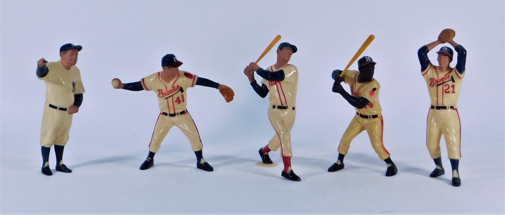 Appraisal: PC HARTLAND PLASTICS BASEBALL FIGURE TOY GROUP United States Circa