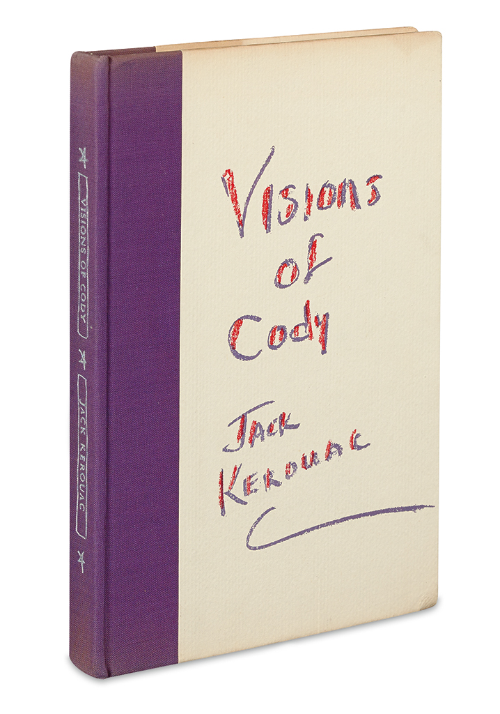 Appraisal: KEROUAC JACK Excerpts from Visions of Cody Decorations by Kerouac