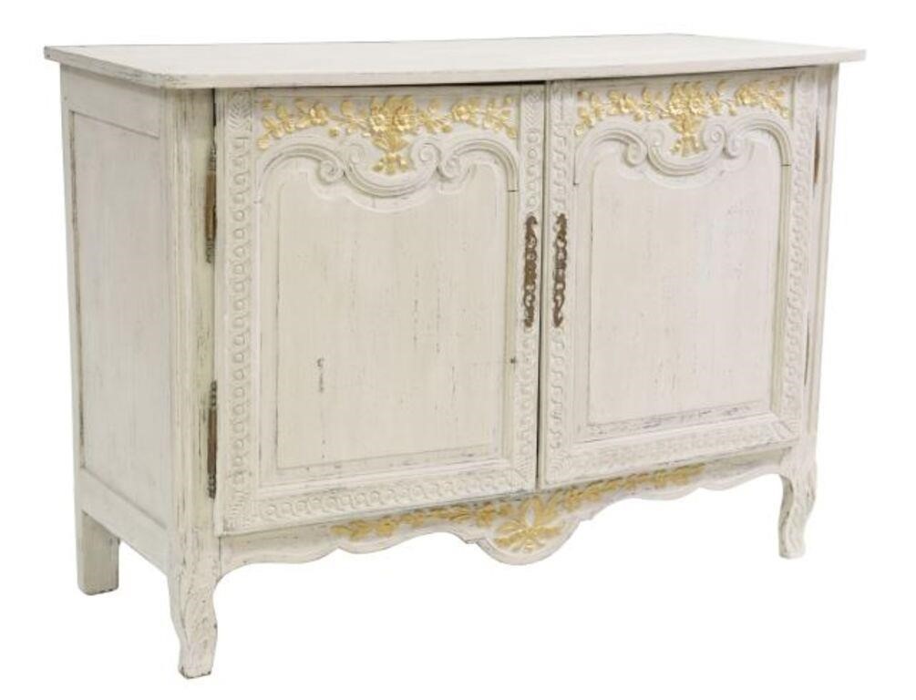 Appraisal: French Provincial Louis XV style sideboard early th c in