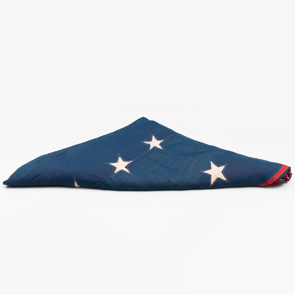 Appraisal: American Annin Co Thirty-Nine Star Muslin Flag Variously inscribed and