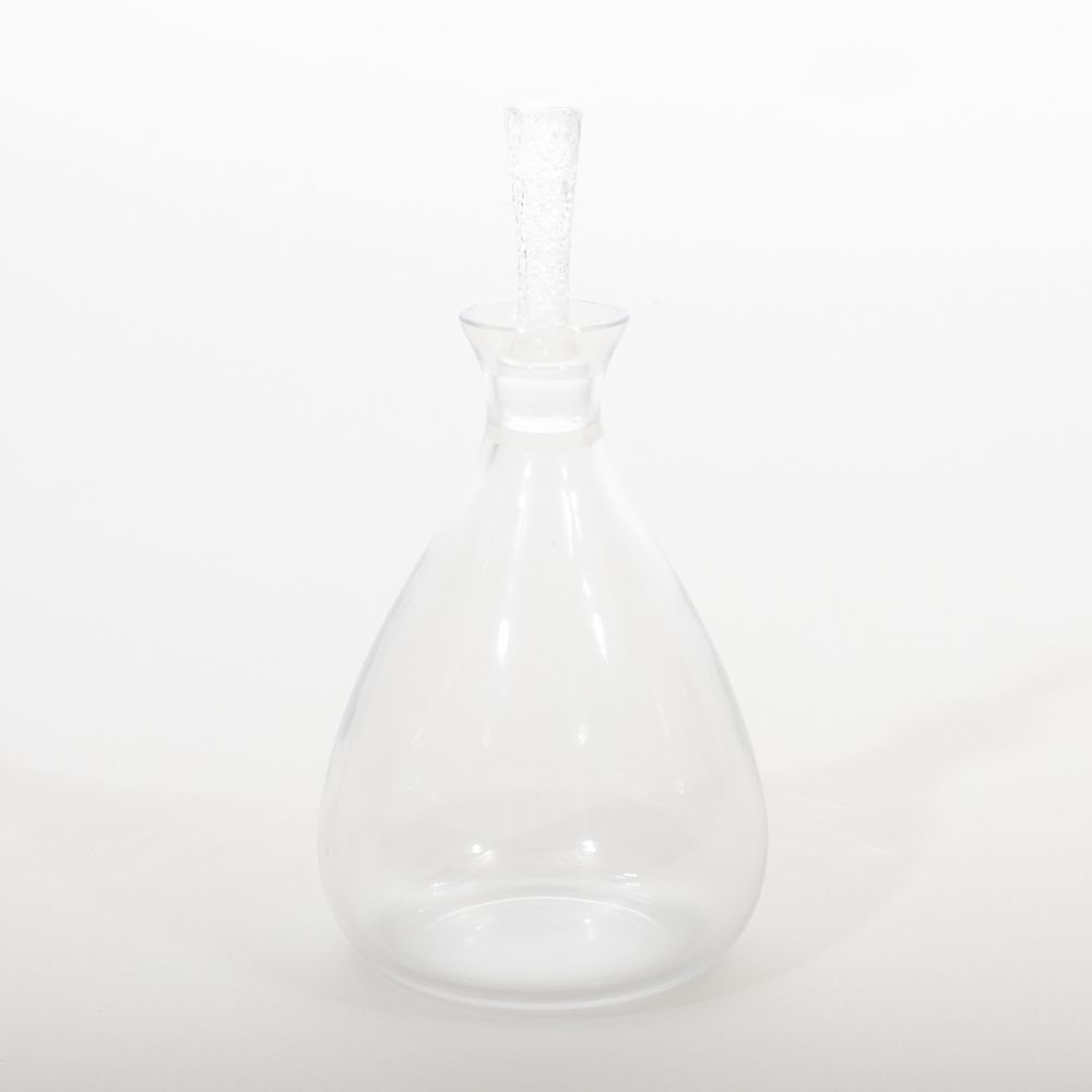 Appraisal: Lalique Glass 'Dampierre' Vase and 'Phalsbourg' Wine Decanter and Stopper