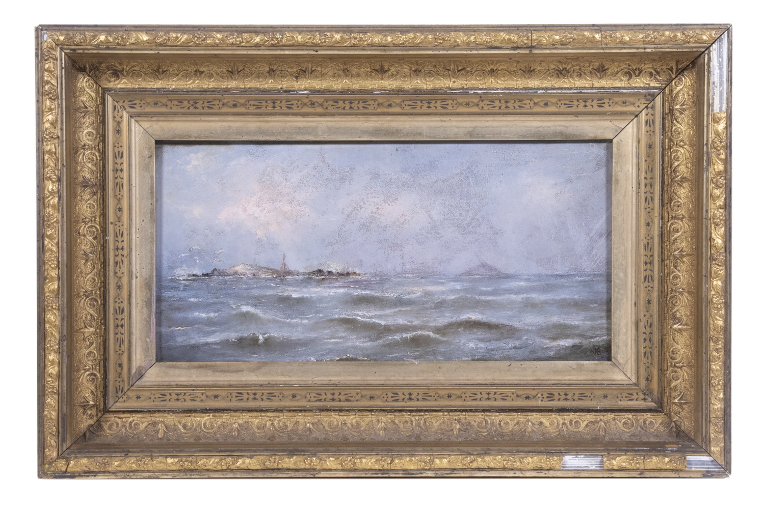 Appraisal: WILLIAM TROST RICHARDS PE RI - The Cuckolds off Boothbay