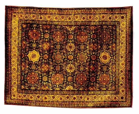 Appraisal: Kashan carpet ' x ' '' Back Inquiry Previous Item