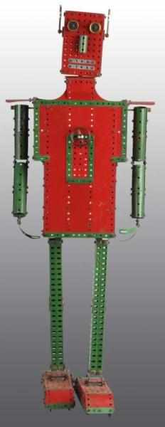 Appraisal: Metal Meccano ELECTRIFIED Robot Toy Description English Was used as