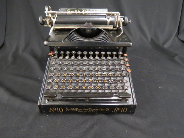 Appraisal: Smith Premier Vintage Typewriter