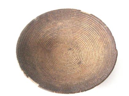 Appraisal: Woven Plains Indian basketlate th century