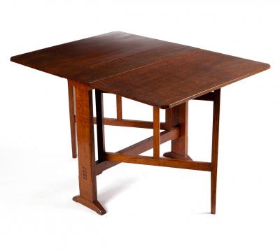 Appraisal: Arthur Simpson of Kendal - An oak occasional table with