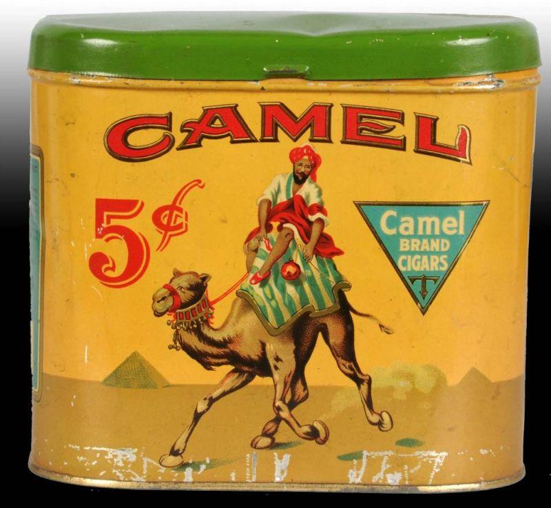 Appraisal: Camel Brand Cigar Tin Description Marked American Can Company Very