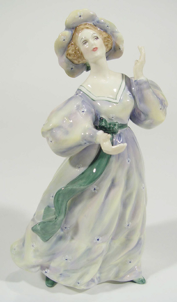 Appraisal: Hand painted Royal Doulton figurine 'Grand Manner' HN factory mark