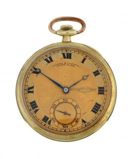 Appraisal: Vacheron Constantine Gold Pocket Watch Vacheron Constantine Vacheron Constantine Gold