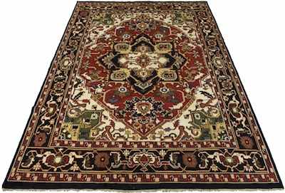 Appraisal: A Persian Palace Size Heriz Carpet Apprx '- x '-