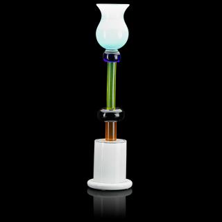 Appraisal: ETTORE SOTTSASS MEMPHIS Glass vase ETTORE SOTTSASS - TOSO VETRI