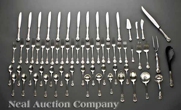 Appraisal: A Towle Old Master Pattern Sterling Silver Flatware Service comprising