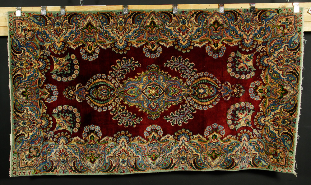 Appraisal: - Persian Semi-Antique Lavar Kerman Persian semi-antique Lavar Kerman rug