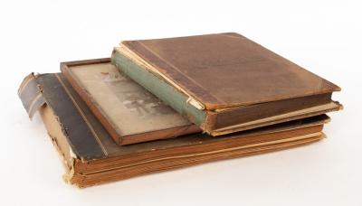 Appraisal: An early th Century photograph album of colonial and military