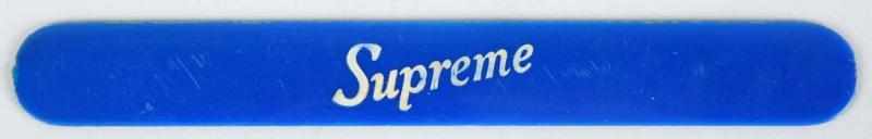 Appraisal: Double-Sided Supreme Beer Foam Scraper Overall surface wear and edge