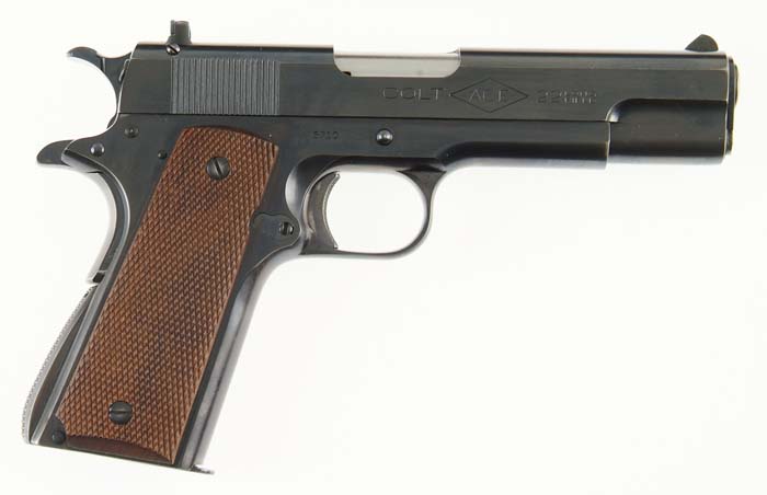 Appraisal: PRE-WAR COLT ACE SEMI-AUTO PISTOL Cal LR SN Blue finish