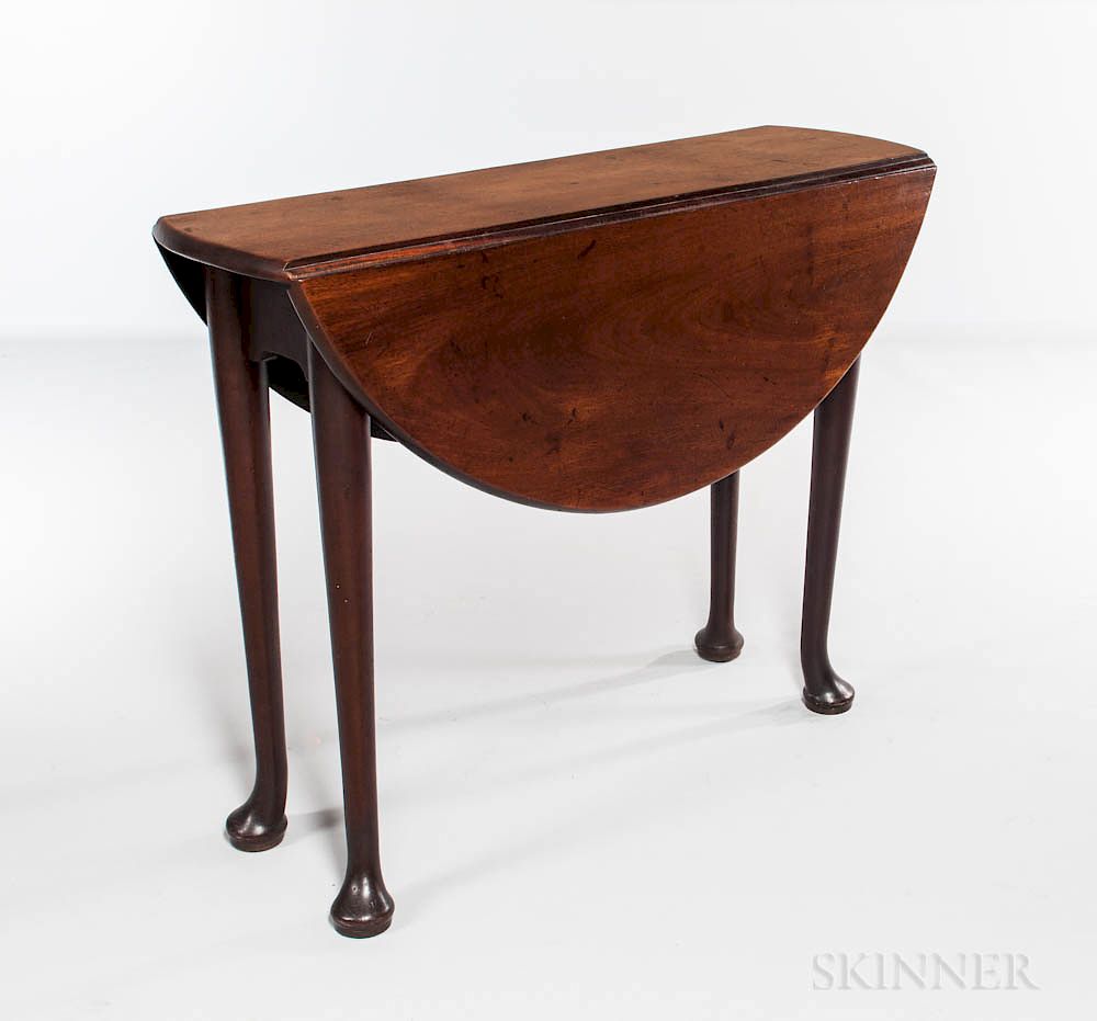 Appraisal: George II Mahogany Tea Table George II Mahogany Tea Table